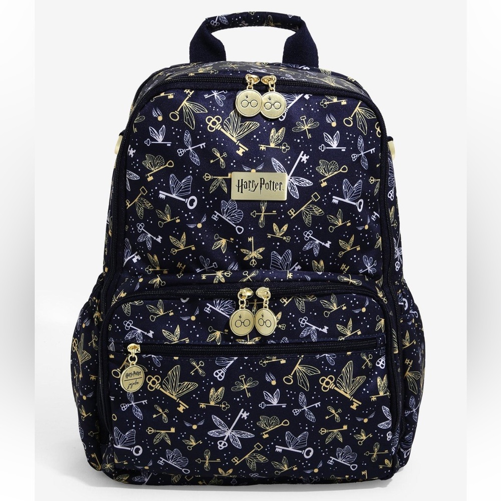 Ju-Ju-Be Harry Potter Themed Baby Bag - Navy and Gold